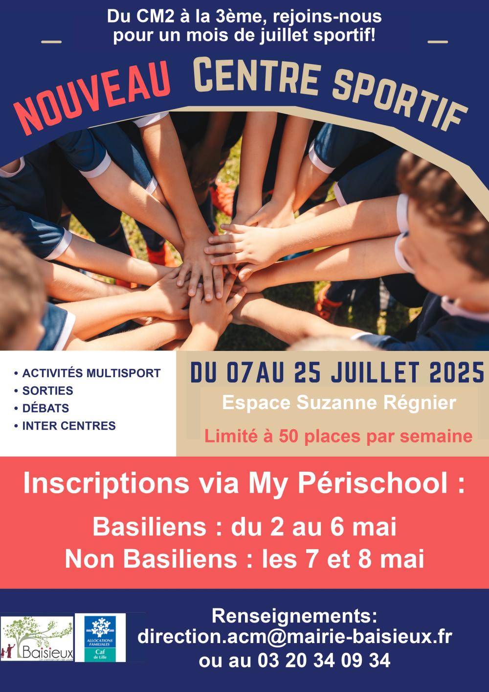Centre sportif 2025