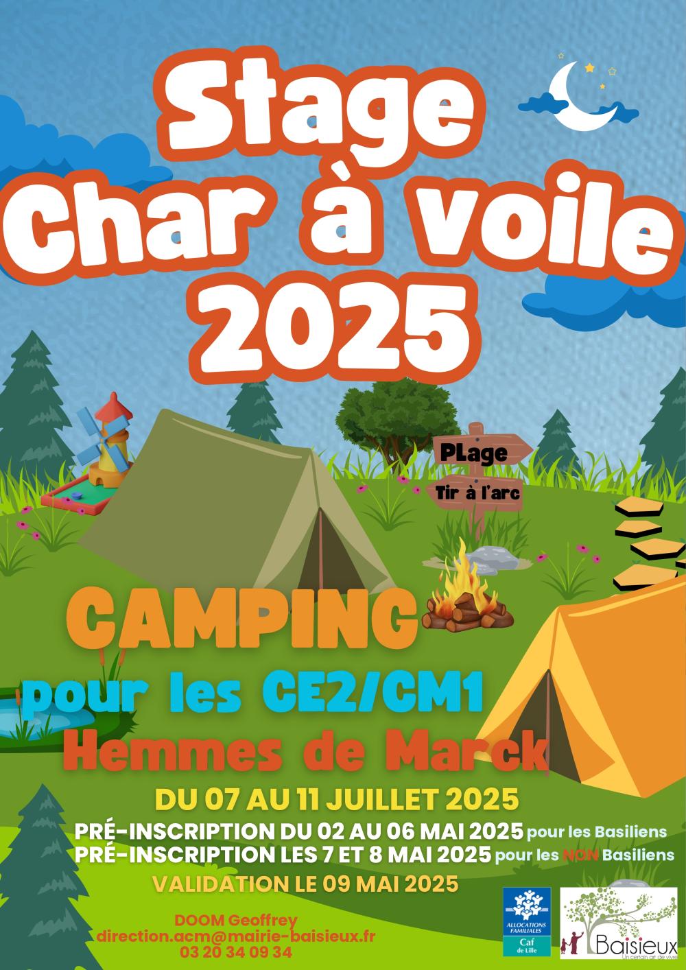 Char a voile 2025
