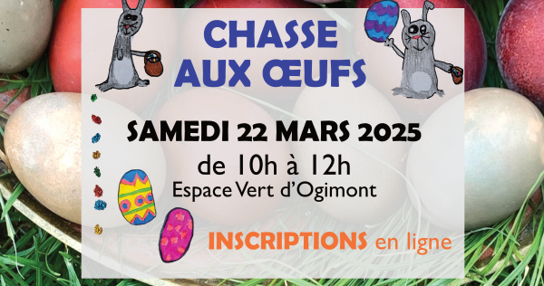 Chasse aux oeufs 2025